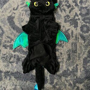 Pets Secret XL Black Dragon Toothless Halloween Dog Costume